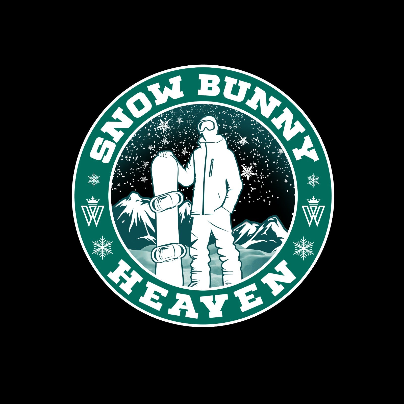 Snow Bunny Heaven Graphic Tee