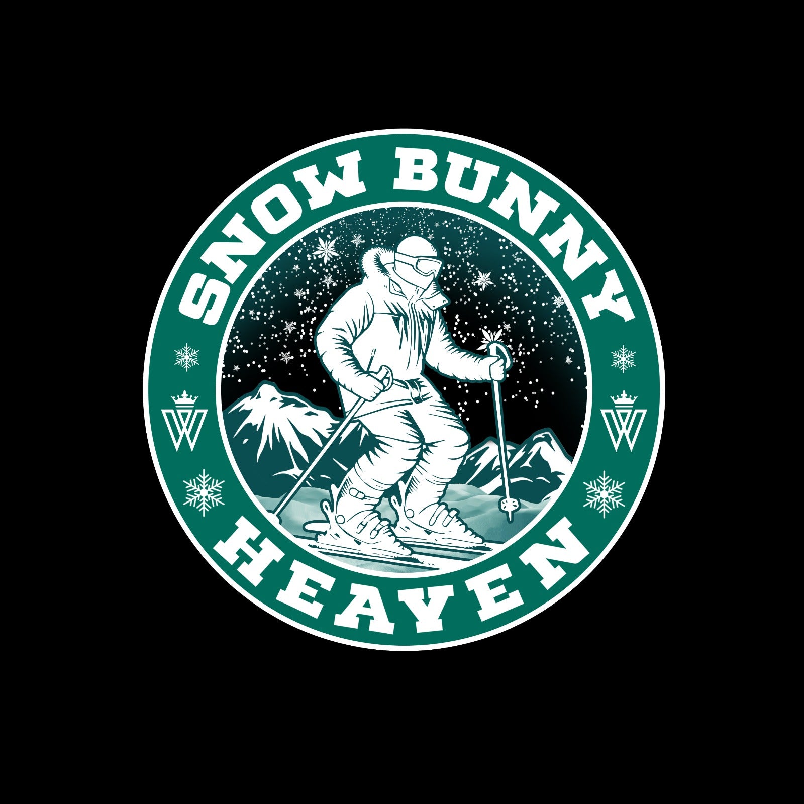 Snow Bunny Heaven Graphic Tee