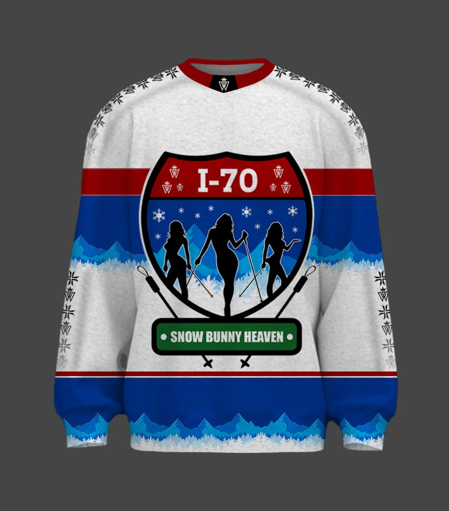 I-70 Snow Bunny Heaven Jersey Sweatshirt