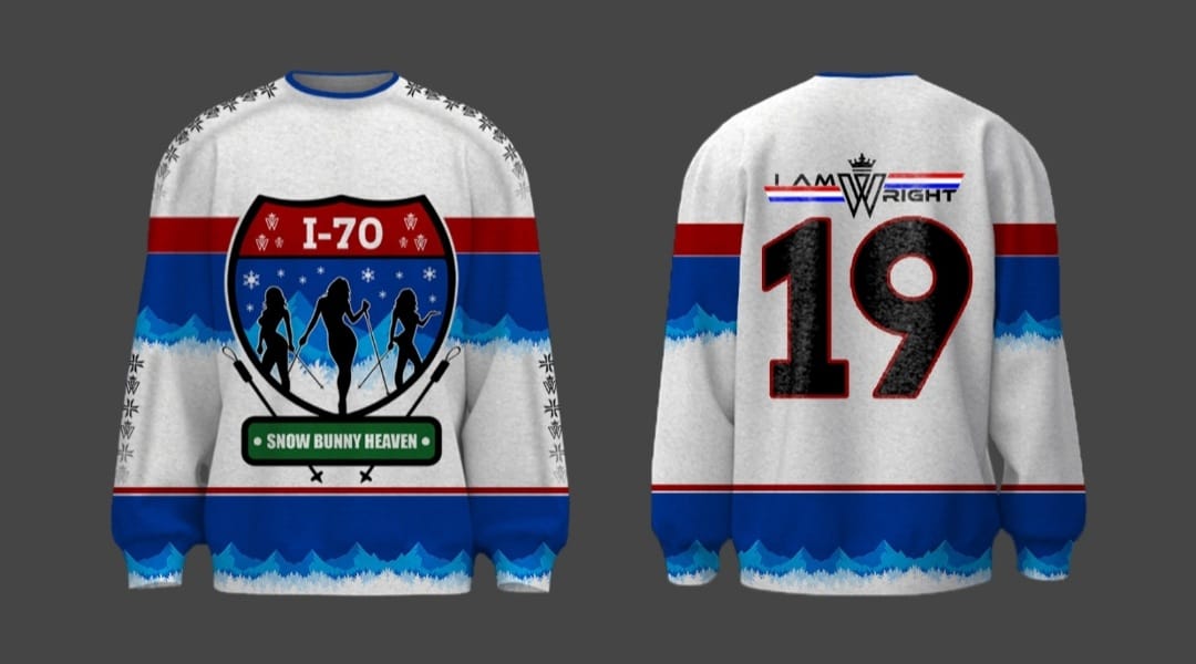 I-70 Snow Bunny Heaven Jersey Sweatshirt