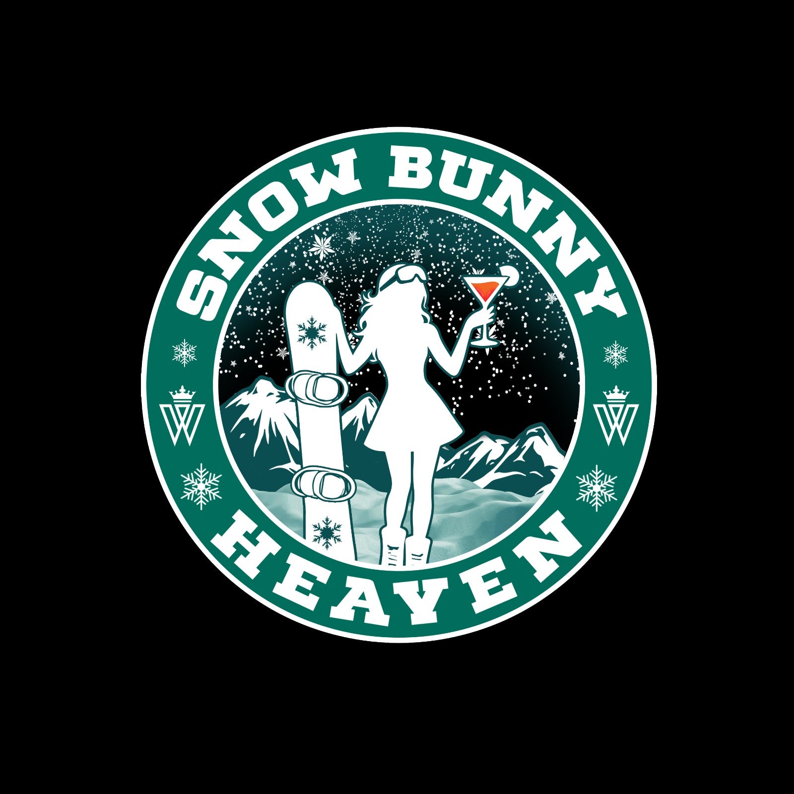 Snow Bunny Heaven Crewneck